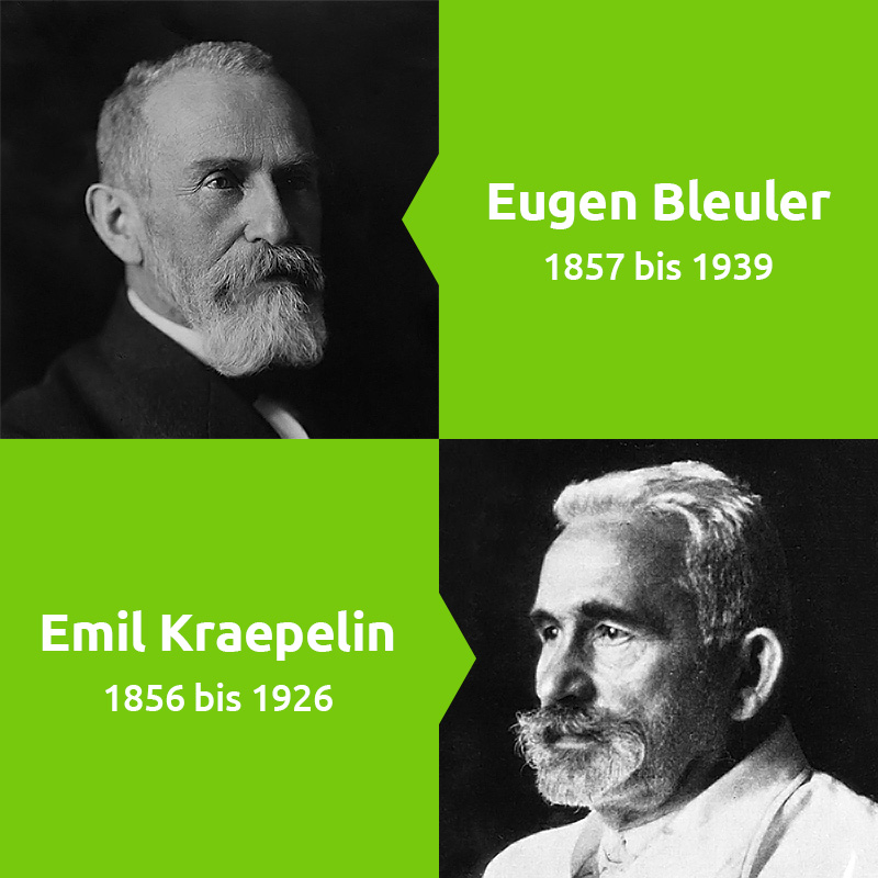 Emil Kraepelin und Eugen Bleuler