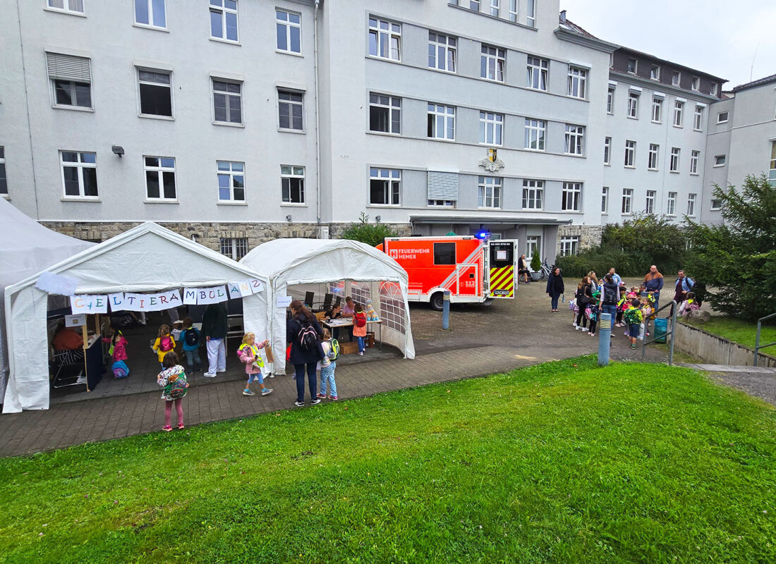 Kuscheltierambulanz - DGD Stadtklinik - Hemer