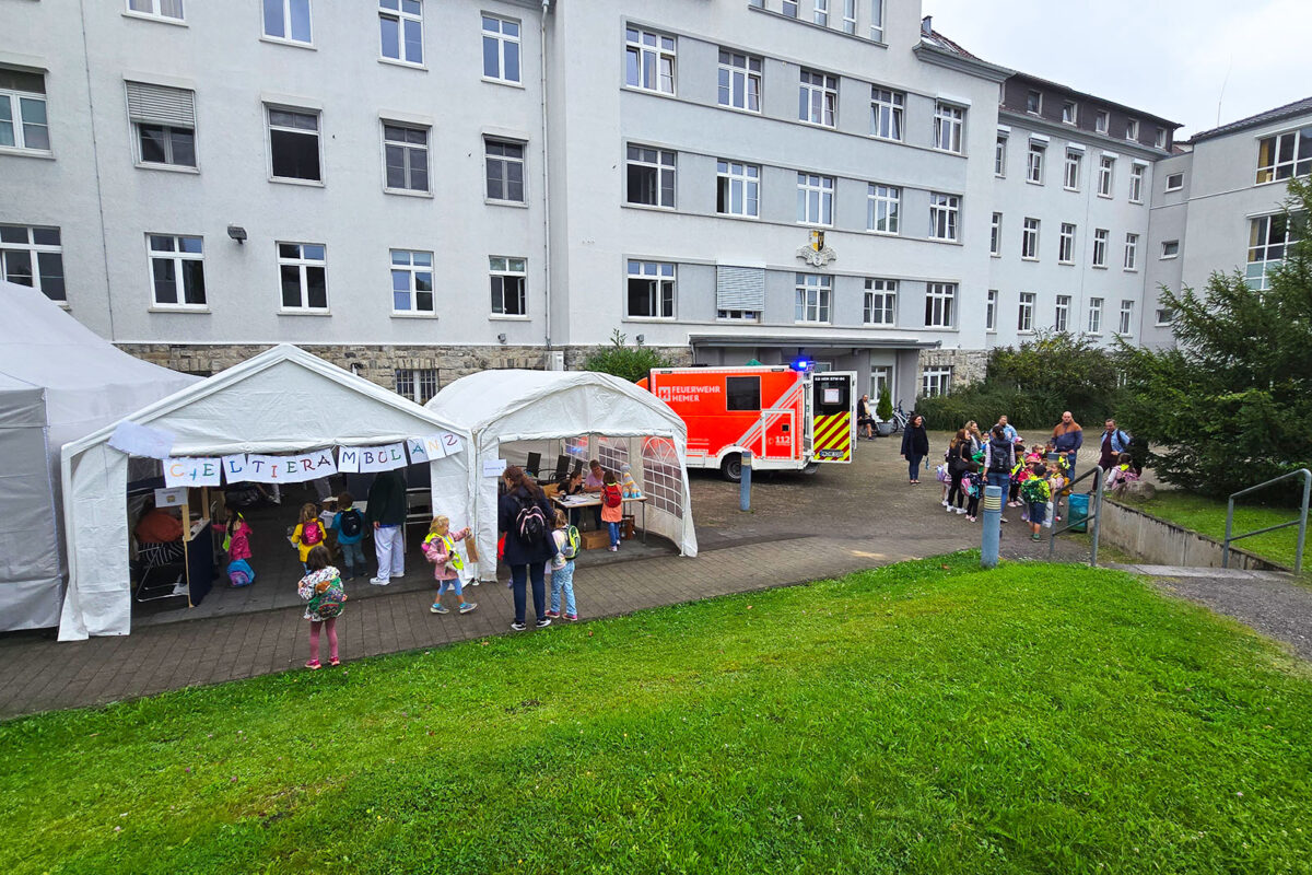 Kuscheltierambulanz - DGD Stadtklinik - Hemer